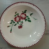 Earthenware Sarreguemines deep dish