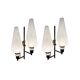 Pair of large Italian wall lights, 1950s