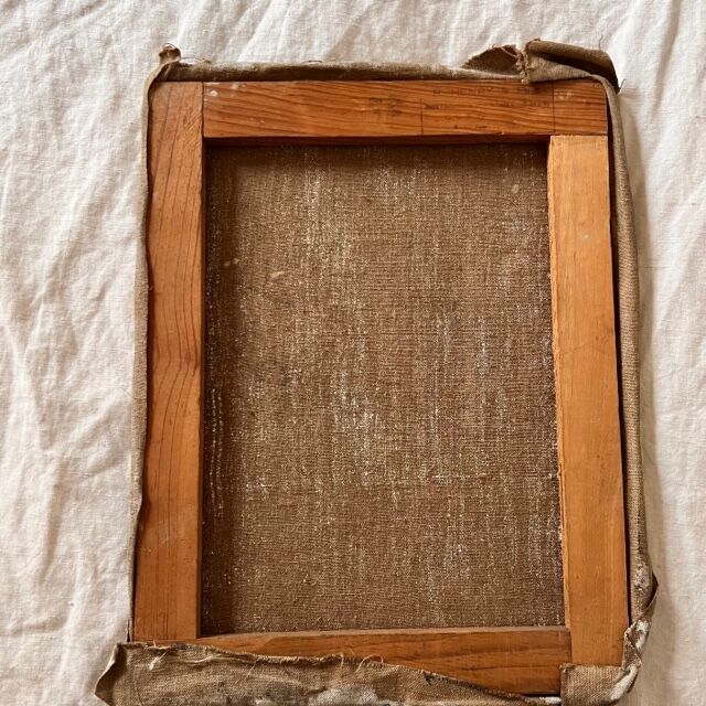 Portrait of a woman in profile