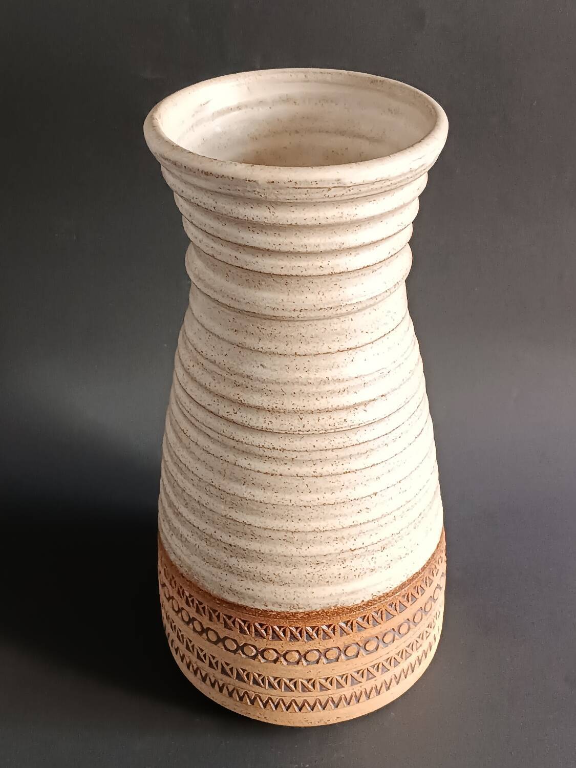 Vase en grès Broadstairs Studio Pottery
