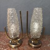Pair of designer lamps