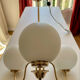 Lustre laiton opaline vintage