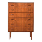 Commode en teck danois des années 1960.