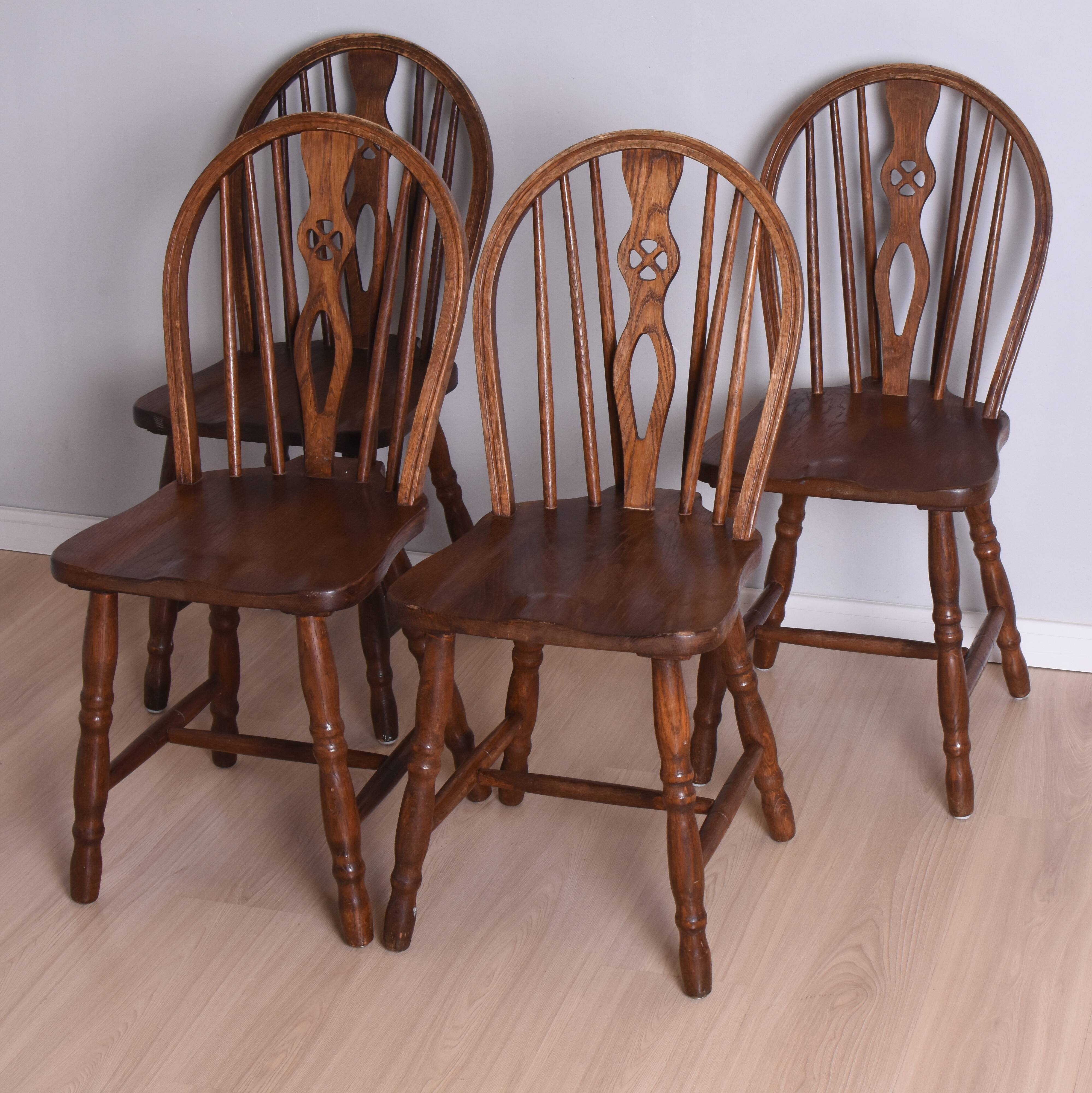 Set of four chairs, united kingdom, 1930s