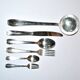 LCF Le Couvert Français cutlery set 60 place settings dessert table modernist design 1950