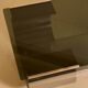 Glass and metal coffee table by Francois Monnet for Kappa Italia 70's