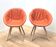Pair of Gliss Wood 904 armchairs, Pedrali