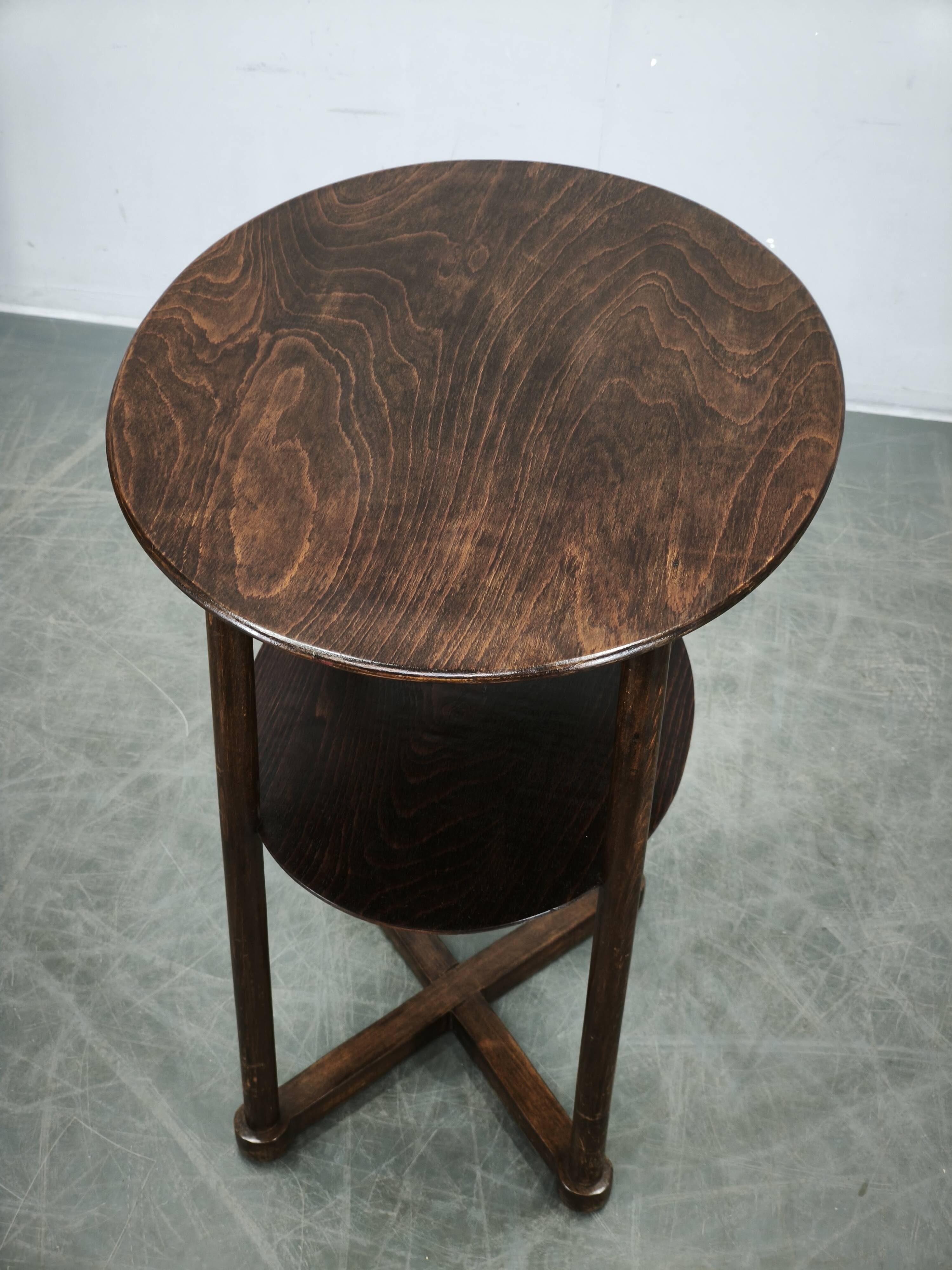 Table ovale de Josef Hoffmann, Sécession de Vienne, Kohn ou Thonet, vers 1900