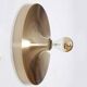 Brushed steel wall light from the 1970s.