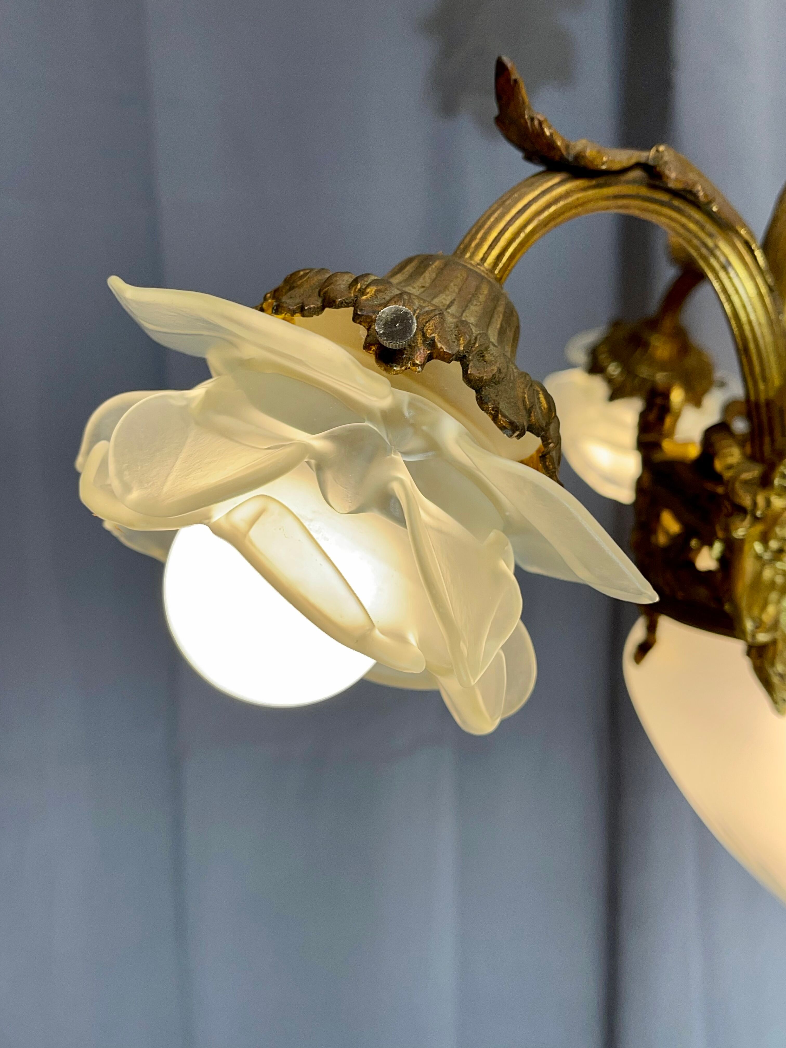 Bronze chandelier Napoleon III period very good condition