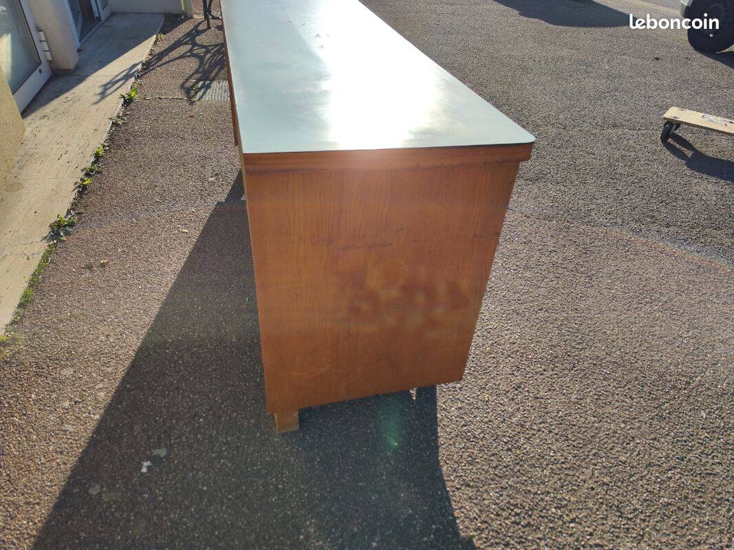 Buffet vintage bois formica