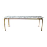 Table basse marbre de carrare  -  1960