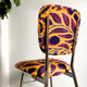 Chaise vintage retapissée