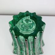 Vase art déco Pierre D'Avesn décor à l'argent par atelier Saint Graal