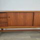 Vintage 1960s Scandinavian teak sideboard