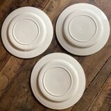 3 assiettes vintage