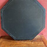 Black Bamboo Mirror from the 70s-80s