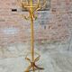 Old coat rack parrot vintage wood