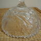 molded crystal foot cup