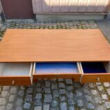 Scandinavian wooden desk from the 50s/60s, 140cm