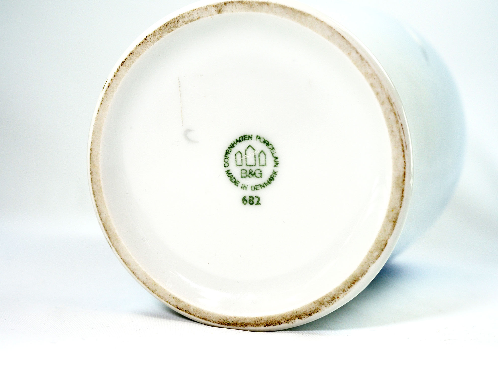 Royal Copenhagen Bing Grohdahl Seagull Porcelain Vase,1970s