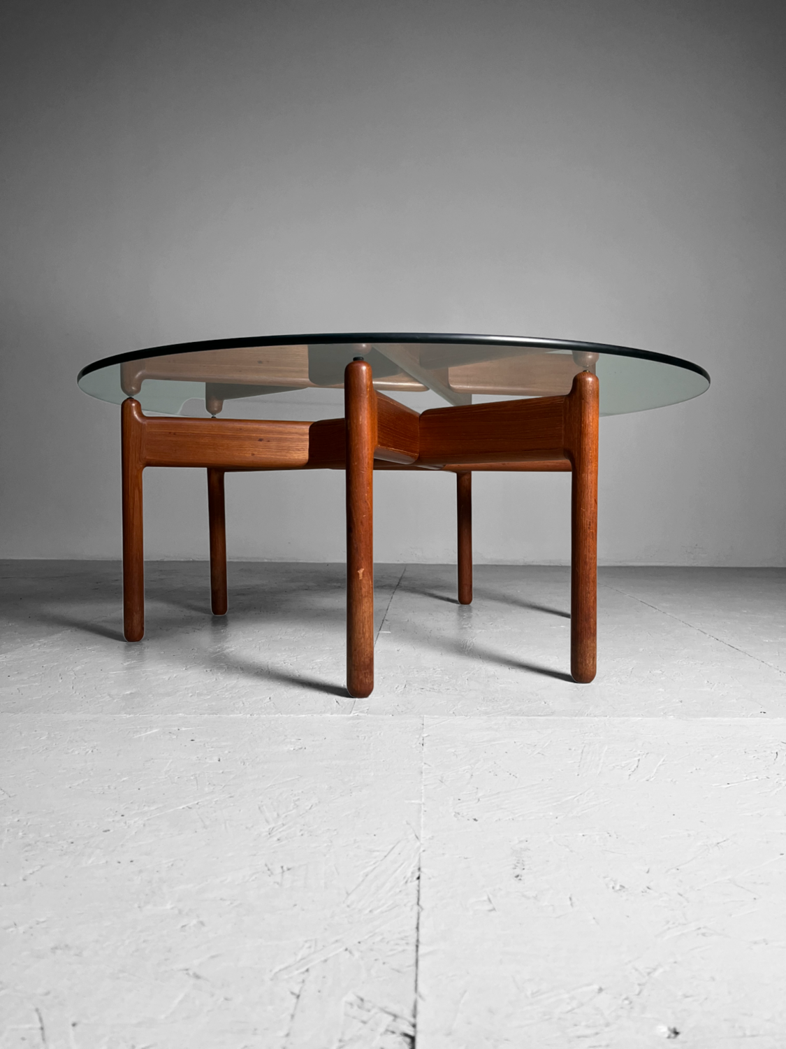 Coffee table Niels Bach Denmark 60s