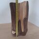 Vase Imitation Bois Mat Vintage