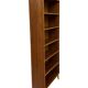 Vintage large teak bookcase Danish design from the 60s