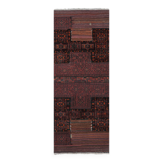 Tapis vintage turc de oushak tissé à la main 108x276 cm