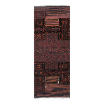 Vintage Turkish Oushak Rug Handwoven 108x276 cm