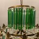 Vintage Italian Crystal Chandelier, 1940s