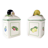 Villeroy and Boch jam jars