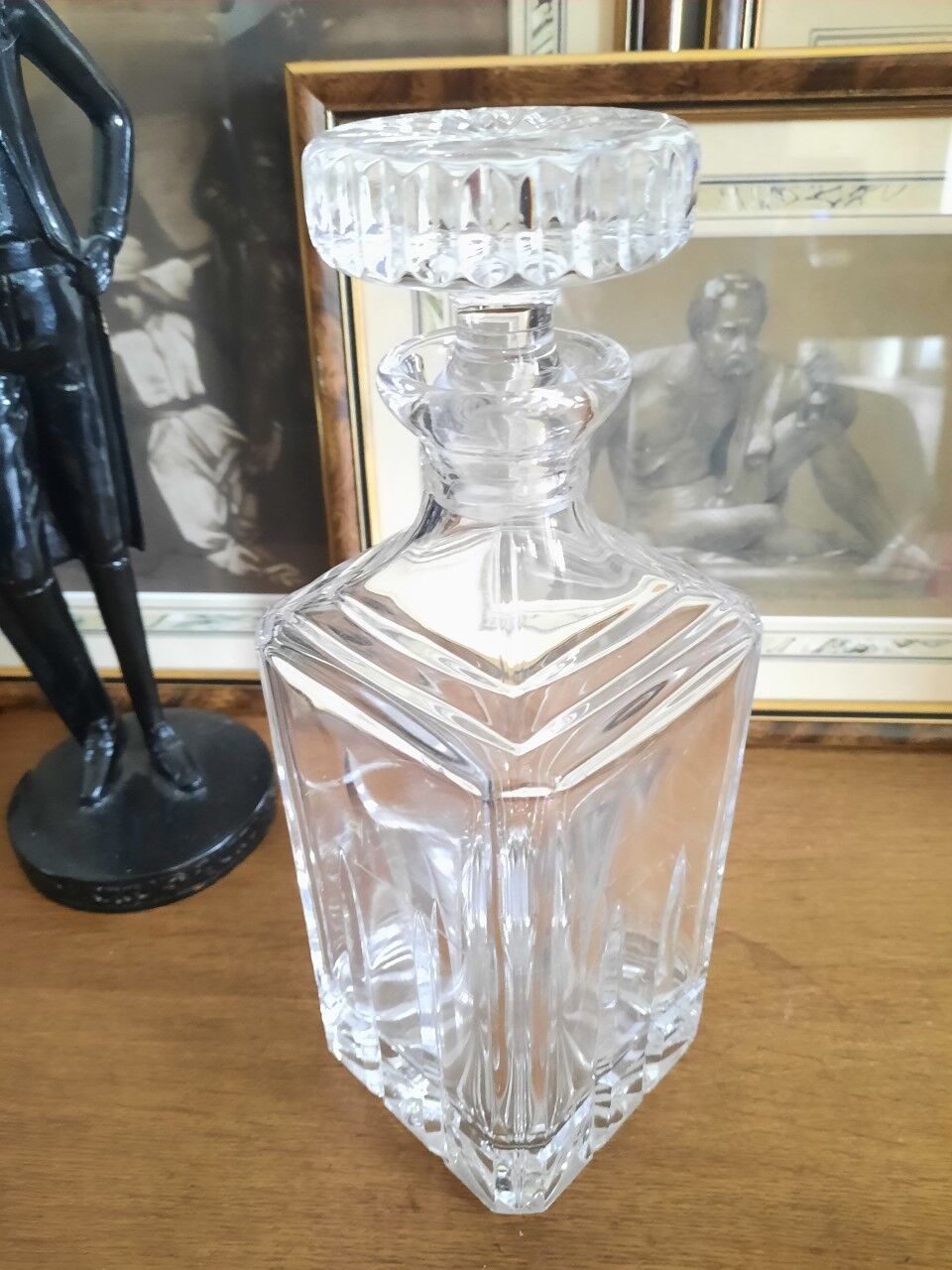 Carafe à whisky en cristal