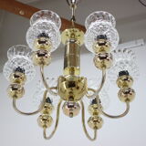 Mid-century Chandelier by  Kamenický Šenov, 1950‘s.