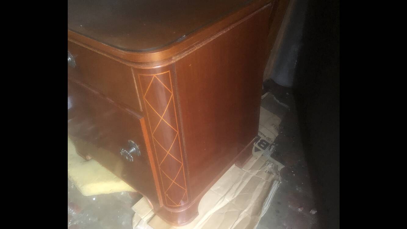 Pair of Art Deco bedside tables