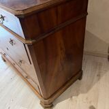 Antique walnut chest of drawers