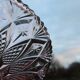 Vintage pink glass fruit bowl – ø 33 cm, h 7 cm