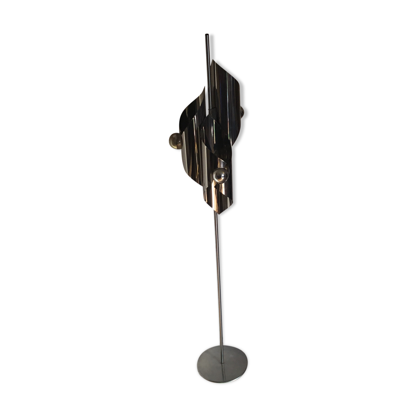 Lamppost and chandelier, Space age 1970 vintage UFO design