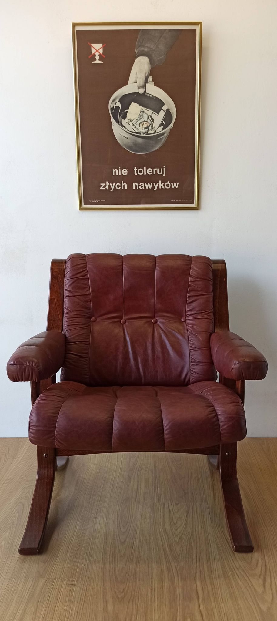 Fauteuil scandinave pour Ekornes vers les années 1970.