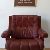 Scandinavian easy chair for Ekornes circa 1970s.