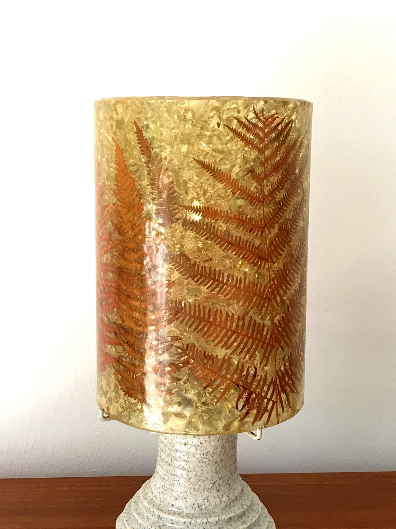 Accolay ceramic lamp vintage 70s