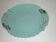 Plat Bordallo Pinheiro Portugal vert d’eau, 40 cm
