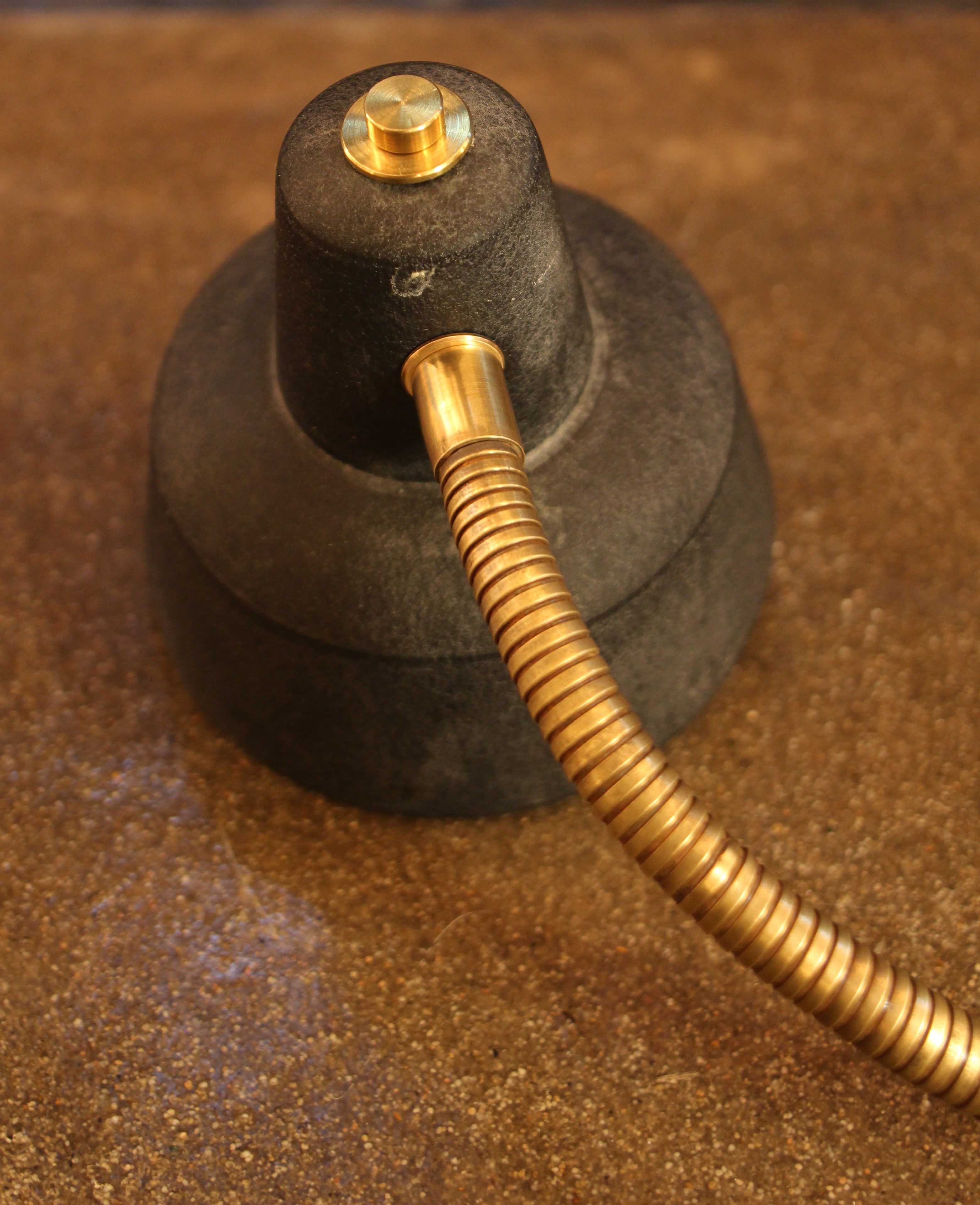 Lampe de bureau Brass Midcentury vintage active