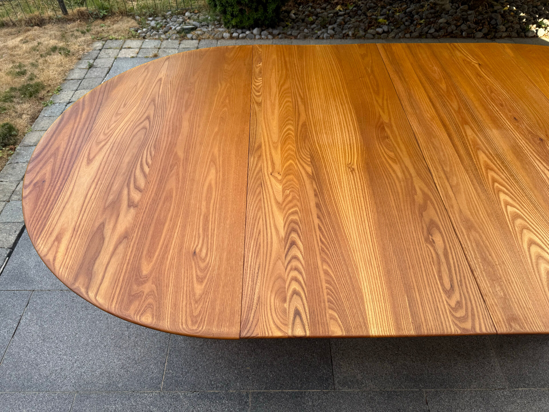 Scandinavian extendable dining table 1970