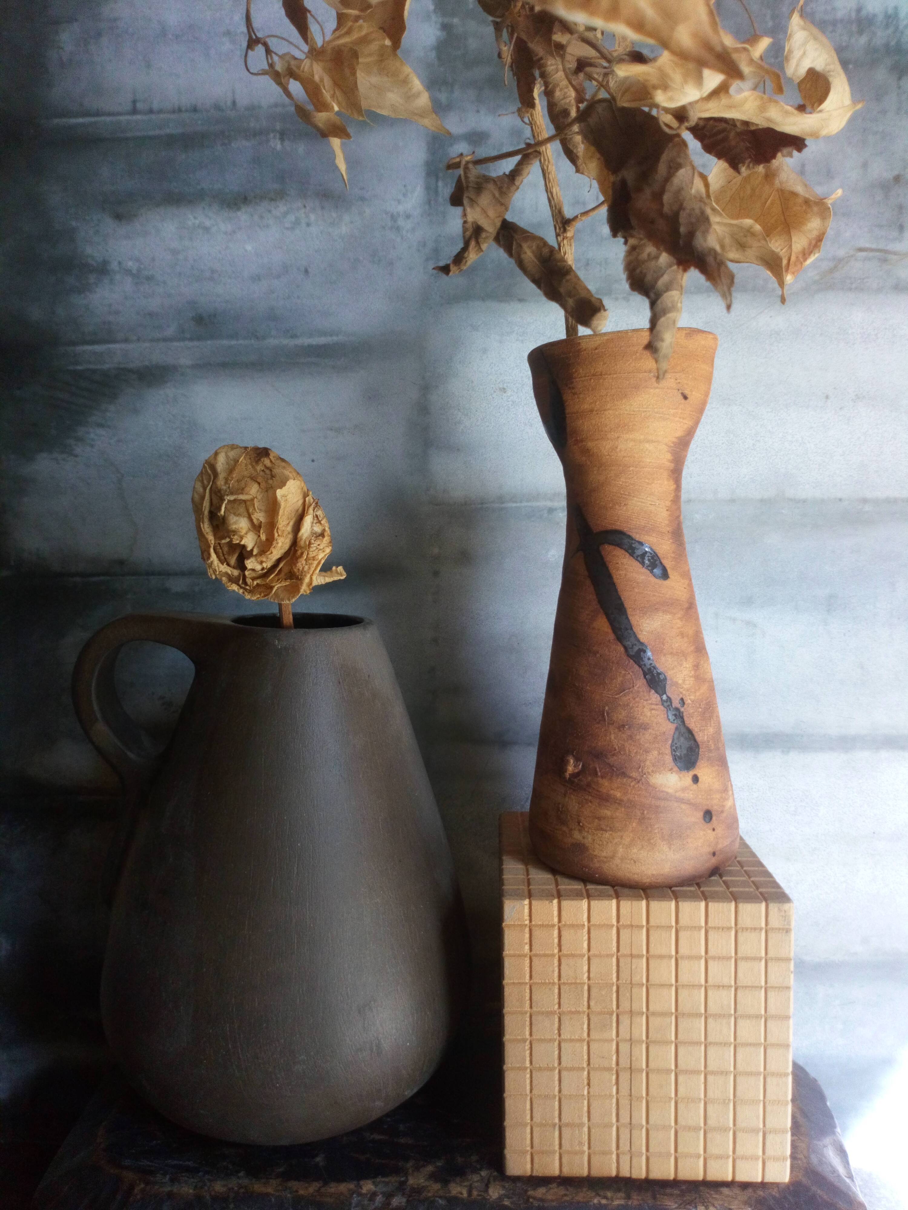 Vase en grès Poterie du Colombier