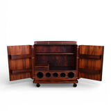 Scandinavian bar on wheels by Illum Wikkelsø for CFC Silkeborg