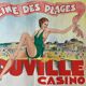 Poster Trouville the queen of beaches beach casino 1933