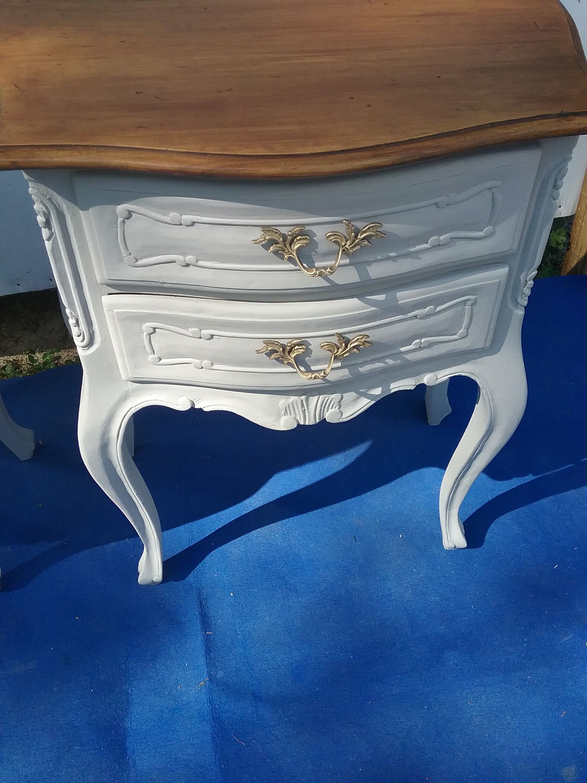 Paire de chevets style Louis XV
