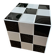 Cube coffee table in tile mosaic.