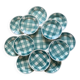 Vichy dessert plates and dish, 50s-60s